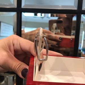 Silver earring never worn